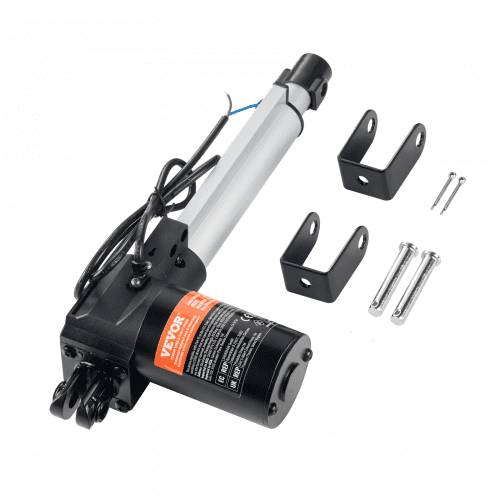 VEVOR 6000N Linear Actuator DC 12V Linearantrieb IP44 Elektrischer Linearmotor 150mm Hublänge Geräuschpegel _50dB Elektrische Türöffner 5mm/s Fahr