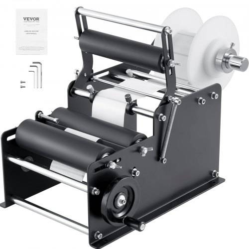 VEVOR Etikettiermaschine Manuell 15_20 Etiketten pro Minute Etikettenpistole Etikettenbreiten von 10_130 mm, Etikettenlängen von 10_300 mm