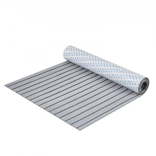 VEVOR Bootsboden, EVA-Schaum-Bootsdeck, 2400 x 900 x 6 mm, rutschfester, selbstklebender Bodenbelag, 21600 cm² gro_er Meeresteppich für Boote, Yacht