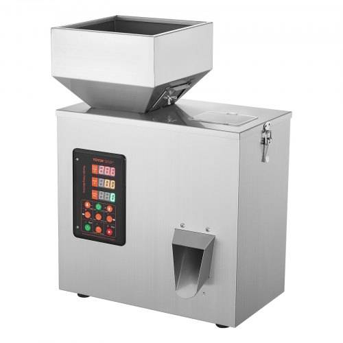 VEVOR Pulverabfüllmaschine 0,002_0,22 lbs/1_100 g automatische intelligente Partikelwäge-Abfüllmaschine Flaschenbeutel-Pulverfüller-Partikelspende