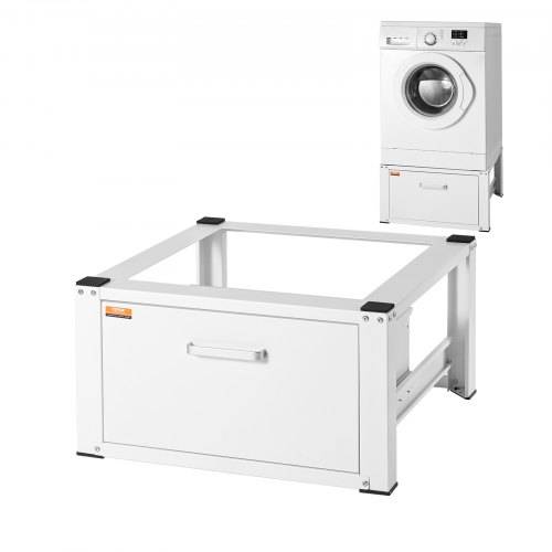 VEVOR Wäscheständer, 711,2 x 685,8 x 363,22 mm, Standplattform für Waschmaschine und Trockner, universelle Passform, 299,4 kg Kapazität, robuste,
