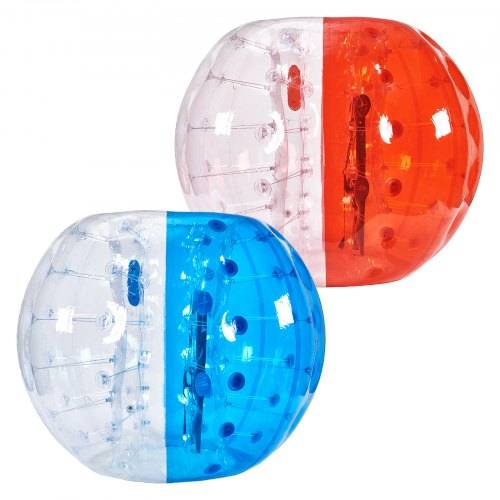 VEVOR aufblasbare Bumper BallS 2er-Pack 1,5m Sumo-Zorb-Bälle für Jugendliche und Erwachsene