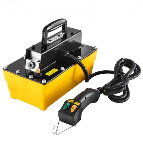 VEVOR 10.000 PSI Lufthydraulikpumpe, 2,3 L Behälter, NPT 3/8 Zoll Auslass, NPT 1/4 Zoll Einlass, Kunststoff-Lufthydraulikpumpe mit Fernbedienung, fü