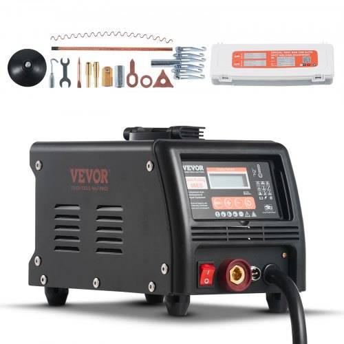 VEVOR Ausbeulspotter, 3 kW, Dellenreparaturset, Dellenzieher mit automatischem/manuellem Schwei_en und 9 Modi, Autokarosserie-Punktschwei_gerät