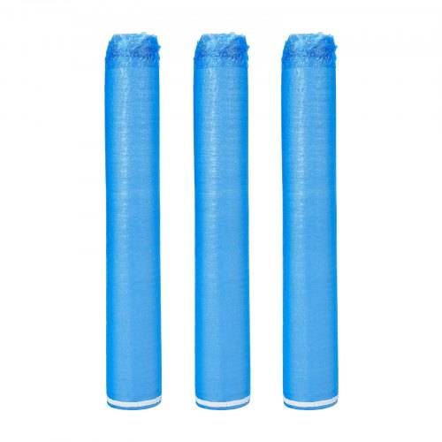VEVOR 3x Trittschalldämmung, 27,9 m², 3-in-1 3 mm dicke Dämmungunterlage mit Klebeband & Dampfsperre, EPE-Schaum mit blauem PE, Schalldämmung & Ge