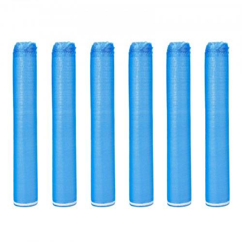 VEVOR Trittschalldämmung, 55,8 m², 3-in-1 2 mm dicke Dämmungunterlage mit Klebeband & Dampfsperre, EPE-Schaum mit blauem PE, Schalldämmung & Gerä