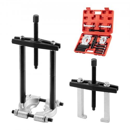 VEVOR Lagerabzieher Set 14-tlg. 5 t Lagertrenner, Ritzelradlager Ausbau Set mit 2/2,8 Zoll Backen, Hochleistungs-Lagerspalter-Werkzeugset mit