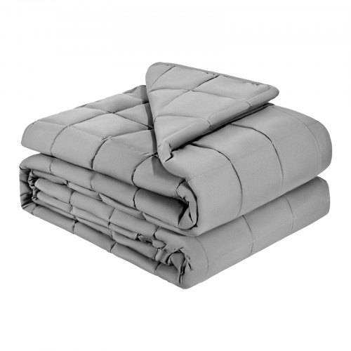 VEVOR Gewichtsdecke, 11,5 kg, Therapiedecke 2235x2640 mm, Kingsize, Gewichtete Decken mit Glasperlen, geeignet für Erwachsene mit 113_140 kg