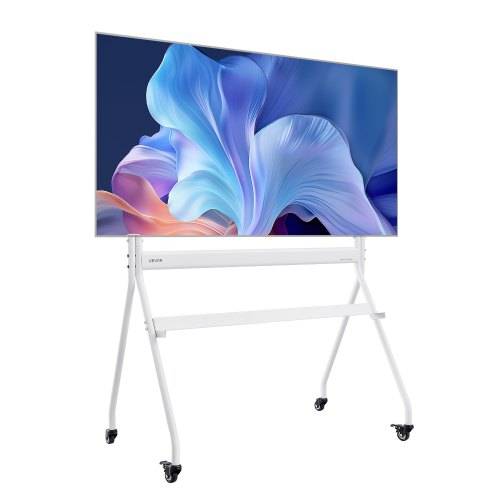 VEVOR TV-Ständer rollbarer TV-Wagen für 889_2540 mm Fernseher Fernsehständer TV Standfu_ bis zu 90 kg, TV Bodenständer mit Regal (Max. VESA 800 x