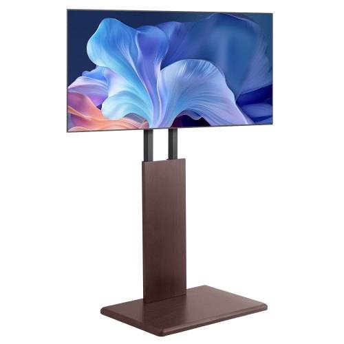 VEVOR Desktop TV-Ständer Fernsehständer für 812,8-1778 mm TVs bis zu 45 kg, ±15° Links-Rechts-Drehung & höhenverstellbare TV-Halterung für Ecke