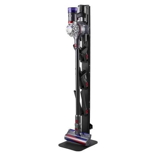 VEVOR Staubsaugerständer 32x26x126cm, kompatibel mit Dyson G5 V15 V12 V11 V10 V8 V7 V6 Serie Standstaubsaugern & Zubehör, Bodenständer, Halterung