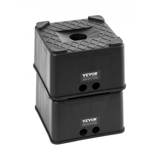VEVOR 2 Stk. Nivellierblöcke für Wohnmobile Anhänger-Wagenheberblöcke 2722 kg belastbar (pro Block) als Wagenheberständer für Wohnmobile, Wohnmo
