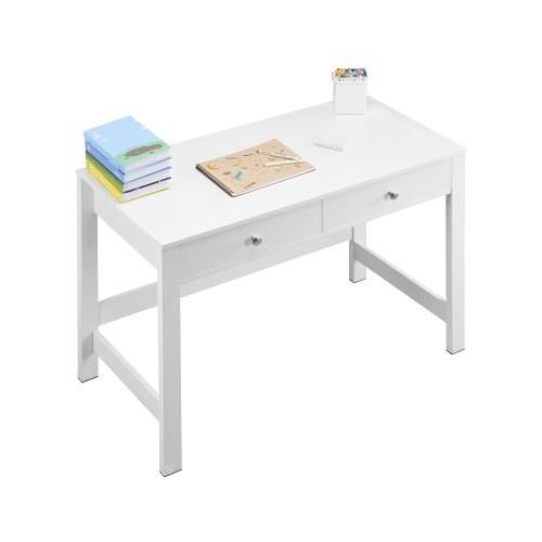VEVOR kleiner Schreibtisch mit Schublade für Schlafzimmer, einfacher Arbeitstisch aus Holz zum Zeichnen, Lesen, rechteckiger Arbeitstisch aus MDF