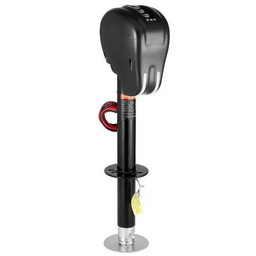 VEVOR Elektrischer Anhängerheber, 1588 kg, Hochleistungs-Wohnmobil-Anhängerstütze mit 2-Wege-Anschluss, Speicherfunktion, Kurbelgriff & Wagenhebera