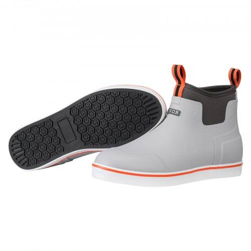 VEVOR Knöchelstiefel, Regenstiefel, Gummi-Arbeitsschuhe für den Au_enbereich, Schutzschuhe, isolierte Schlammstiefel, ideal zum Wandern, Angeln, Jag