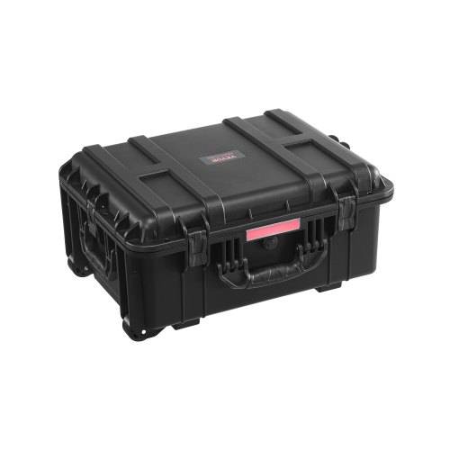 VEVOR 2,5 Kubikfu_ Hartschalenkoffer, Hartschale Trolley Koffer mit Rollen & einziehbarem Ziehgriff, IP67 wasserdichte Schutzhülle mit 4 Clips, 4 Vo