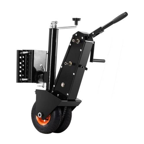 VEVOR Anhängerwagen Rangierhilfe, 227 kg Stützlast, 330_590 mm Höhe, 22,8 cm pneumatischer Gummireifen, manueller oder elektrischer Schlüsselantri