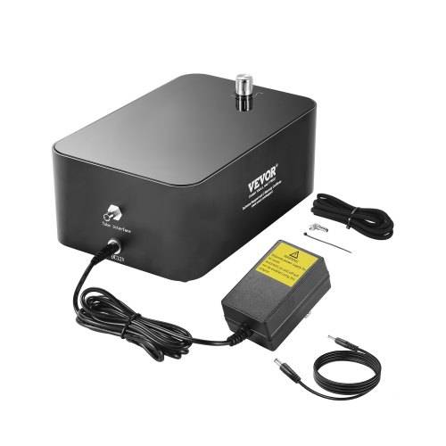 VEVOR Luftassistent für Lasergravierer, einstellbarer Luftstrom von 50 L/min, Air Assist-Pumpenset, beseitigt Rauch & Staub, reduziert Oberflächente