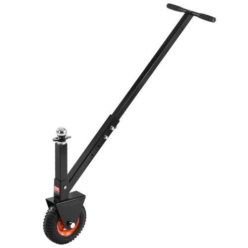 VEVOR Rangierhilfe Anhänger, 136kg Stützlastkapazität, 42 & 56cm höhenverstellbarer Anhängerwagen, mit 47,6 & 50,8mm Kugeln, 8,5 Zoll pneumatisch