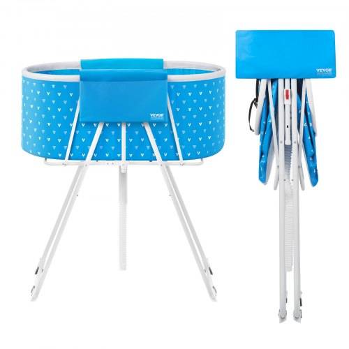 VEVOR Tragbare Hundebadewanne, erhöhte & zusammenklappbare, Haustierbadewanne mit Schnellentwässerung, Badewanne zum Waschen & Pflegen kleiner & mit