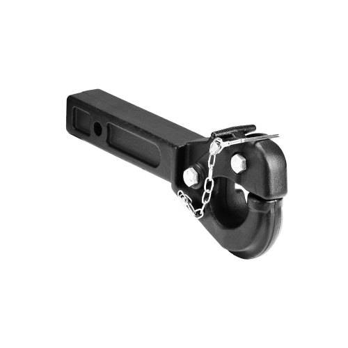 VEVOR Anhängerkupplung, 9070 kg Anhängelast, Bolzenkupplungsempfänger für 50,8 mm Anhängehaken, passend für 63,5-76,2 mm Lünettenring, schwarze