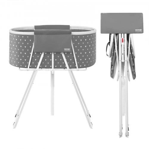 VEVOR Tragbare Hundebadewanne, erhöhte und zusammenklappbare, Haustierbadewanne mit effizienter Entwässerung, Badewanne zum Waschen und Pflegen klei