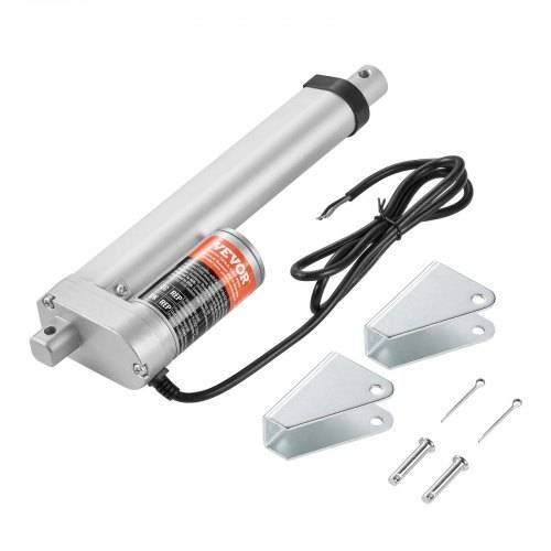 VEVOR 1000N Linear Actuator DC 12V Linearantrieb IP54 Elektrischer Linearmotor 150mm Hublänge Geräuschpegel _50dB Elektrische Türöffner 14mm/s Fah