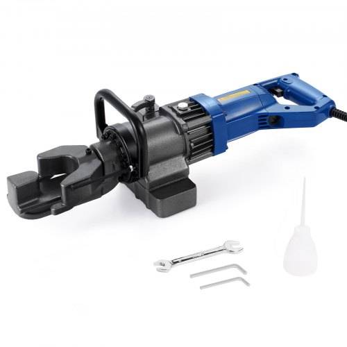 VEVOR Elektrischer hydraulischer Bewehrungsbieger, tragbare 1000-W-Bewehrungsbiegemaschine, Biegen von bis zu 6-16 mm Bewehrungsstäben innerhalb von