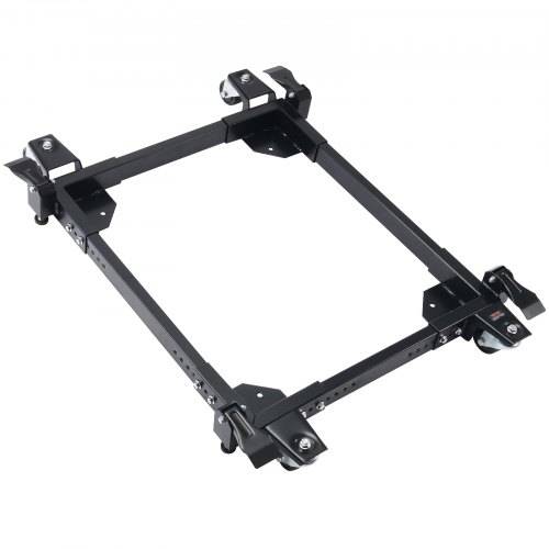 VEVOR Mobile Basis, 1500 lbs Kapazität, einstellbar von 20" x 24,5" bis 28" x 33,5", robuste universelle mobile Basis mit 4 Lenkrädern, für Holzbea