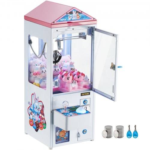 VEVOR Greifautomat, 0_80 mm Backendurchmesser, 0_130 mm Backenhub, Kran-Gewinngreifer, kommerzielles Arcade-Spielspielzeug, cooler, lustiger
