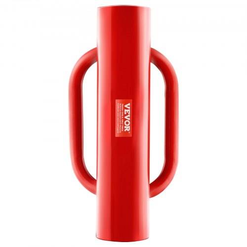 VEVOR Zaunpfostenramme mit Griffen, 2,7 Zoll Innendurchmesser, T-Pfostenramme, 14 Pfund schwerer, robuster Handpfostenrammer aus Karbonstahl