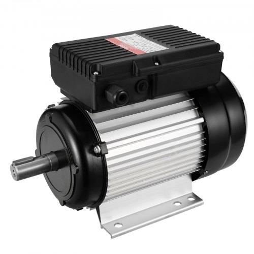 VEVOR 2,2 kW Elektromotor 2800 U/min, Wechselstrom 220_240 V, 13,8 A, 90 l, B3-Rahmen, Luftkompressormotor einphasig, 24 mm Keilwelle