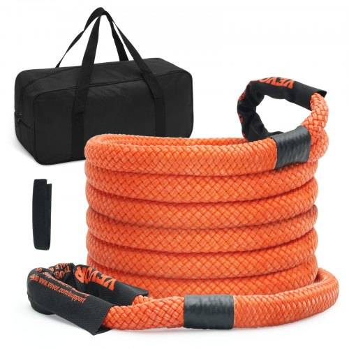 VEVOR 22 mm x 6 m Abschleppseil 13871 kg, Hochleistungs-Offroad-Abschleppgurt, Extrem belastbarer Zugseil mit 30 % Elastizitätsenergie