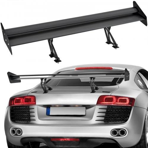 VEVOR GT Wing Autospoiler, 53,1 Zoll Universalspoiler mit Doppeldeck, verstellbares leichtes Aluminium, Auto Heckspoilerflügel, Racing Spoiler