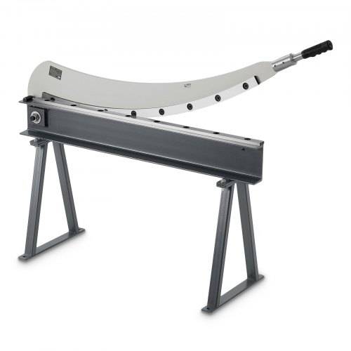 VEVOR Handhebelschere, 1000 mm Bettbreite, Hebelschere, Guillotine Blechschneider für die Blechbearbeitung, mit Q235-Material, Ständer, für Leiterp