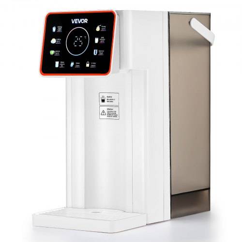 VEVOR Instant-Hei_wasserspender, kochend hei_er Wasserspender mit 6 einstellbaren Temperaturen & 8 Wassermengen & 3 L abnehmbarem Wassertank