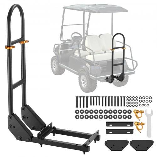 VEVOR Haltegriff für Golfwagen (450 x 235 x 905 mm) kompatibel mit den meisten Golfwagen mit Metallfu_platten, höhenverstellbarer (69,85-85,09 cm)