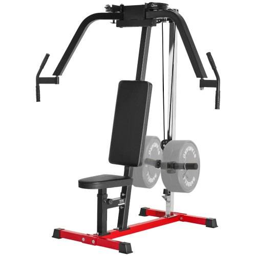VEVOR Butterfly Maschine Spezialmaschine (204 kg belastbar) für den Oberkörper für das Heim-Fitnessstudio, verstellbare Fitnessstation, für das Mu