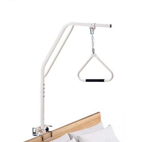 VEVOR Bettgalgen 840x210x1550 mm, Bettaufrichter mit Klemmen & Metallkette, bis 113 kg, Aufstehhilfe für ältere & bettlägerige Menschen, ideal für