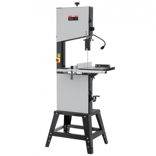 VEVOR Bandsäge, 340 mm, Tischsäge mit Ständer, 440_846 U/min stufenlos machbare Geschwindigkeit, 1100 W 1-1/2 PS, 220 V, für die Holzbearbeitung