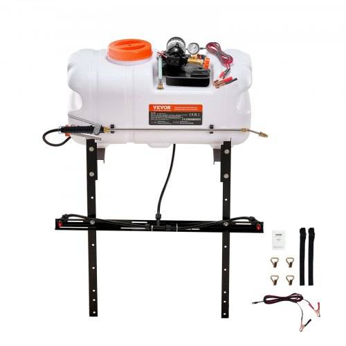 VEVOR ATV Sprüher 7 L/min Drucksprühgerät 12-V-Pumpe 0,1_0,5 MPa Pumpe-Betriebsdruck Sprühgerät 0_72 PSI Drucksprüher Inkl. 6,1 m Schlauch 2,5 m