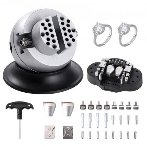 VEVOR Kugelschraubstock Gravur Einstellwerkzeug Schmuck Aufsätze Juwelier