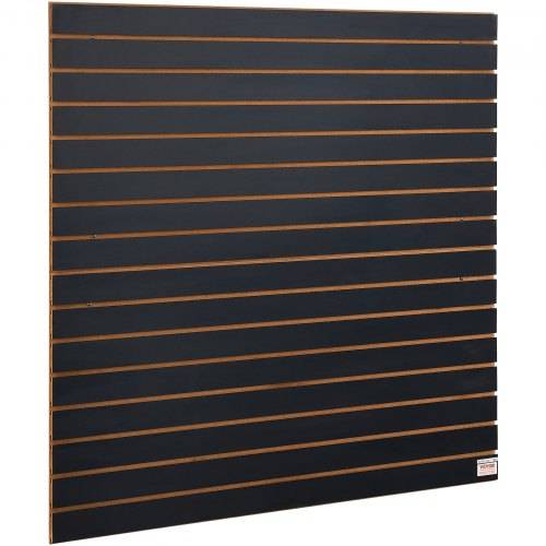 VEVOR 2er-Set Wandpanel Werkzeugwand 129,1x129,1cm Wandpaneel MDF Werkzeughalter Organizer, Lamellenwand Slatwall Stecktafel Pegboard Wandhalterung