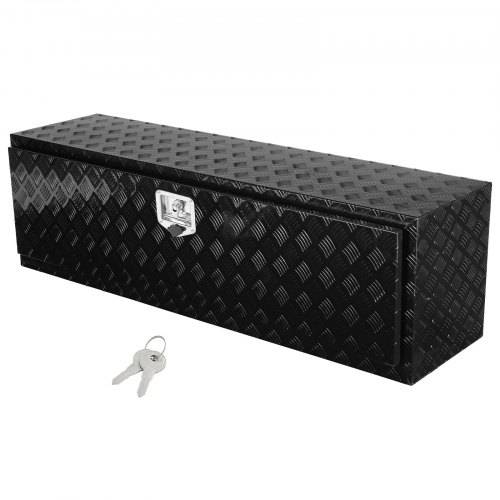 VEVOR Truckbox Werkzeugbox, Unterboden-Anhängerbox, Werkzeugkasten 1524 x 432 x 457 mm Pickup-Aufbewahrungsbox, Aluminiumlegierung, 50 kg