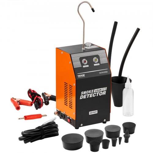 VEVOR Kfz-Rauchmaschine, Rauchmaschine Lecksuchgerät 8 L/min, Auto-Rauchmaschine Luftmodus & Rauchmodus zwei Modelle, Lecksuchgerät mit Luftpumpen