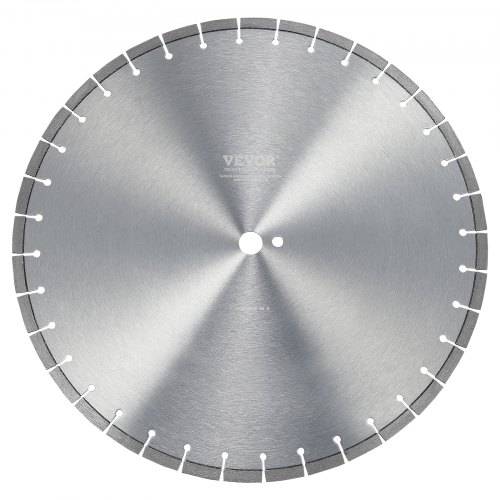 VEVOR 3 Stk. Diamantsägeblatt Betonsägeblatt 35 cm für Nass- oder Trockenarbeiten, 12 mm Diamantsegmentsägeblatt mit flachen Zähnen, Mittellochdu