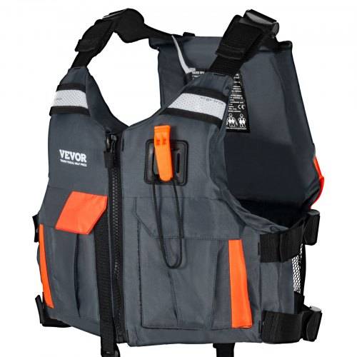 VEVOR Rettungsweste für Wassersport (PFD), Rettungsweste mit wasserdichtem Nylon und 80N Auftrieb, Rettungsweste/Jacke für alle Wasseraktivitäten
