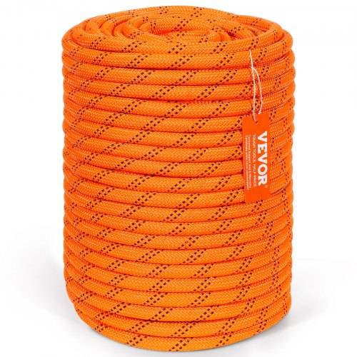 VEVOR Arborist Baumkletterseil doppelt geflochten Polyester 1,27 cm x 67 m