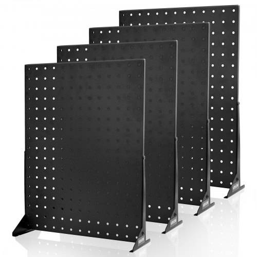 VEVOR Stecktafel Displayständer, 440x330x114 mm, Präsentationsständer, Zubehör-Regal-Organizer, Tafel aus kaltgewalztem Stahl für Lebensmittelges