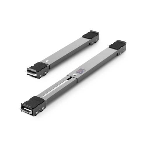 VEVOR Transportfahrwerk 2er-Set, 150 kg Tragkraft, Möbelwagen, 70x5x4 cm mobile Rolle mit verstellbarer Basis für Waschmaschine & Trockner, Geräter